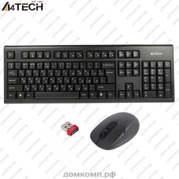 Клавиатура+мышь A4Tech 7100N недорого. домкомп.рф